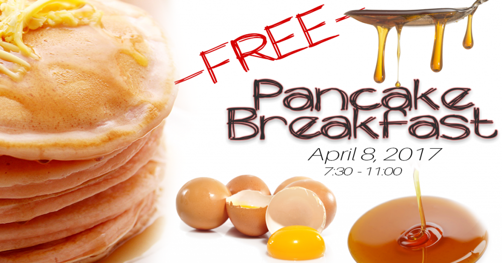 Free Pancake Breakfast -2017